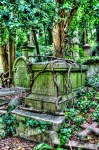 Cementerio de Highgate.
Londres, London, Inglaterra, cementerio, Highgate