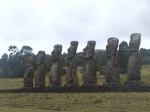 Ahu Akivi en Rapa Nui