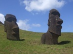 Moais Ladera Volcán