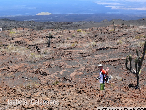 ISLA ISABELA. GALAPAGOS. ECUADOR
Trekking por la ruta de los volcanes en la isla de Isabela.
