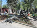El cementerio de Novodevichi, Moscú