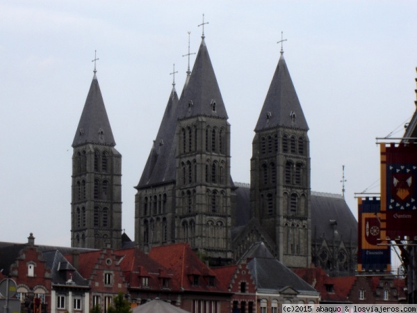 Tournai
Casas y torres de la catedral de Tournai, interesante ciudad belga
