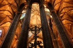 catedral de barcelona
catedral bóvedas gótico Barcelona pilares