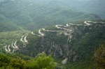 carretera a Papingo, Grecia
curvas carretera sinuosa Grecia Vikos-Aos Papingo