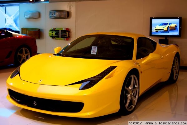 Ferrari amarillo.Museo Ferrari Maranello
Ferrari.Museo Ferrari Maranello
