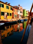 Reflejos en Burano-Venecia