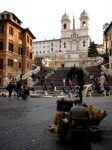 CASTAÑERO EN PIAZZA ESPAGNA - ROMA
Roma castañas plaza España otoño escaleras