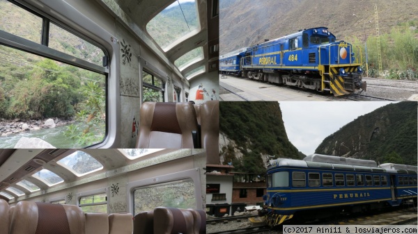 Tren hacia Aguas Calientes
Tren hacia Aguas Calientes desde Ollataytambo
