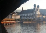 LUCERNA, Iglesia de los Jesuitas
LUCERNA, KAPELLBRUECKE, LagoCuatroCantones, SUIZA