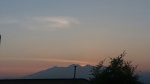 Amanece sobre el volcán RINJANI (LOMBOK), visto desde GILI-T