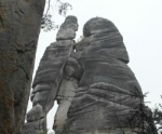 los amantes de piedra - ciudad de rocas Adršpach
Adršpach, ciudad de rocas, Bohemia del Este