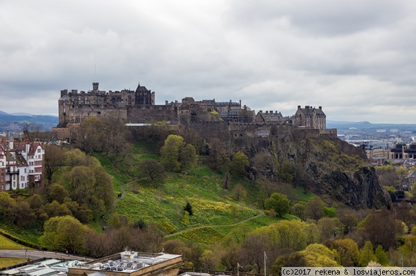 castillo de Edimburgo - Escocia
Vistas desde arriba del monumento a Walter Scott
