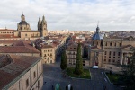 Vistas desde las alturas de la catedral de salamanca
