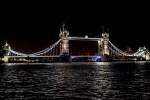Tower Bridge (Puente de la Torre)
Tower, Bridge, Puente, Torre, Pier, vistas, noche, desde, muelle, hacia, londres