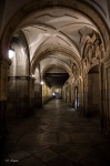 pasillos de la plaza mayor de Salamanca