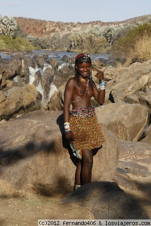 Cataratas Epupa al norte de Namibia
Cataratas Epupa al norte de Namibia
