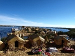 Los Uros,
El lago Titicaca.