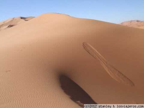 La duna de Er Chebi en Merzouga, Marruecos
La puerta del desierto del Sáhara desde Marruecos, esto es sólo una minúscula porción del gran desierto.
