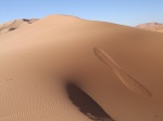 La duna de Er Chebi en Merzouga, Marruecos