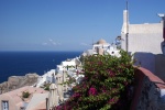 Oia, Santorini
Oia, Santorni, vistas, casas, blancas, tejados, puertas, azules