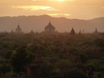 Anochecer en Bagan