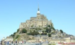 Panorámica de la abadía de Mont-saint-Michele