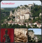 Panoramica de Rocamadour
rocamadour, virgen, espada, francia