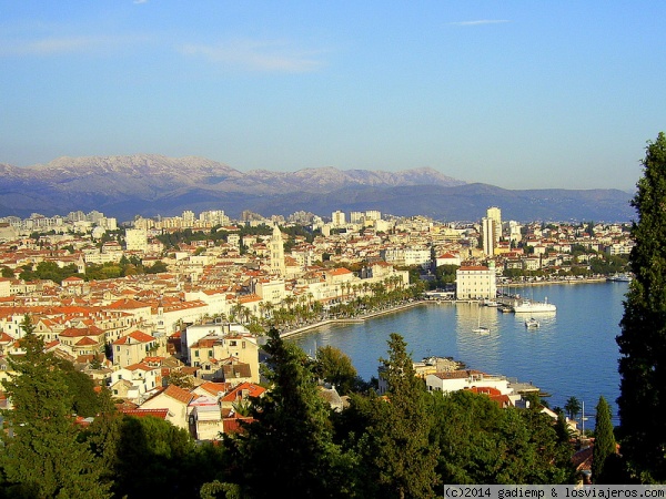 Split (Dalmacia)
Vista de Split desde la Península de Marjan
