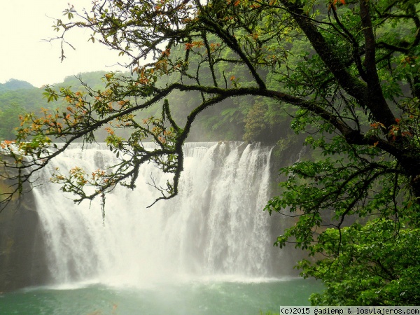 La Catarata Shifen
La Catarata Shifen, de 40 metros de altura, se encuentra en el norte de la isla de Formosa y es la mayor del país.
