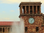 Yerevan: Edificio de la Plaza de la República
Yerevan, Plaza de la República, toba volcánica, tuff