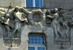 Budapest: Palacio Gresham
Budapest, Palacio, Gresham, Geza Maroti, bajorelieve, fachada