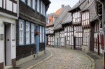 Goslar: Peterstraße
Peterstraße, Goslar, Harz, calle, minero, Rammelsberg