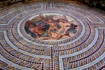 Paphos: The mosaic of Theseus & the Minotaur in the maze