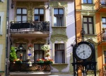 Centro histórico de Toruń.
Toruń Torun Polonia Poland fachada reloj