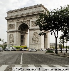 Paris
Arco del Triunfo, en Etoile (París)
