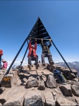 Misión cumplida. estamos en el Jebel Toubkal.