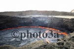 Lago de lava volcan Erta Ale