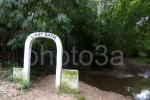 acces river shore at slave house