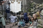 En la escuela en Lalibela