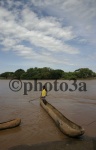 Barca en el Rio Oromo