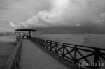 Access bridge to Shell Island