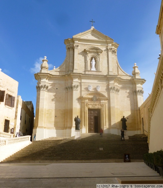 Isla de Gozo, Gran Castell
Isla de Gozo, plaza de la catedral en el Gran Castell
