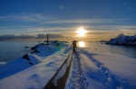 Atardecer en Svolvaer
Atardecer, Svolvaer, Paseo, Islas, Lofoten, Noruega, marítimo