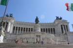 Polémico monumento al rey Víctor Manuel II, frente al Foro Romano