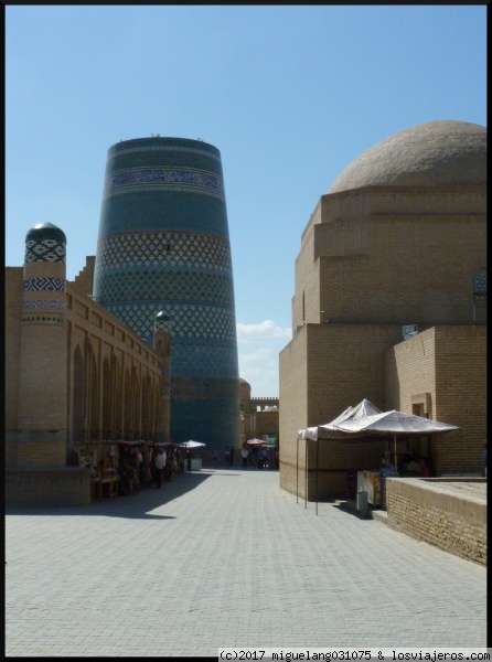 Minarete Kaltar
Minarete Kaltar en Khiva
