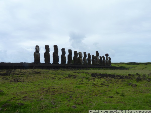 Ahu Tongariki
Ahu Tongariki en isla de Pascua
