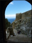 Escalera de la Acrópolis de Lindos