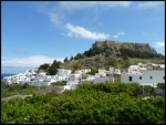 Panorámica de Lindos
Panorámica, Lindos, Acrópolis, Isla, Rodas, pueblo