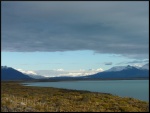 De camino al glaciar Perito Moreno