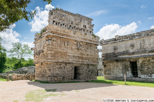 La Iglesia
Edificio conocido como La Iglesia, del yacimiento arqueológico de Chichén Itzá.
